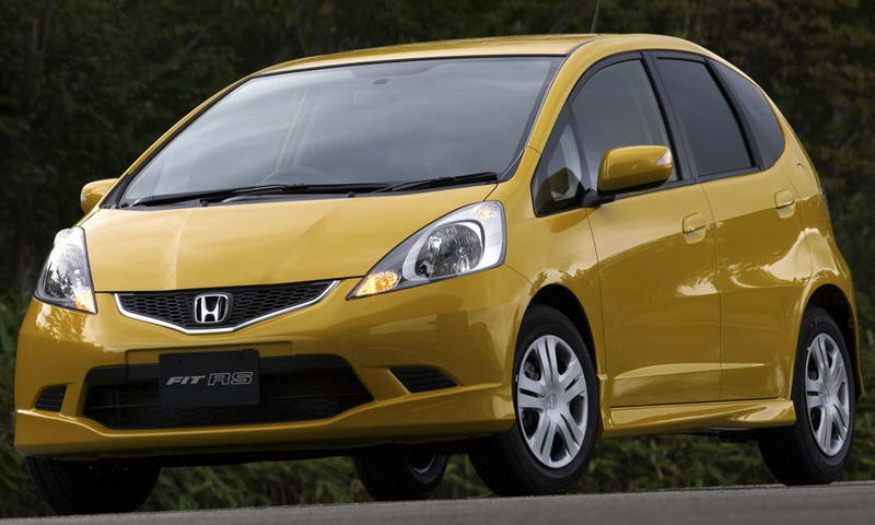Honda Fit замыкает десятку экологичных авто.