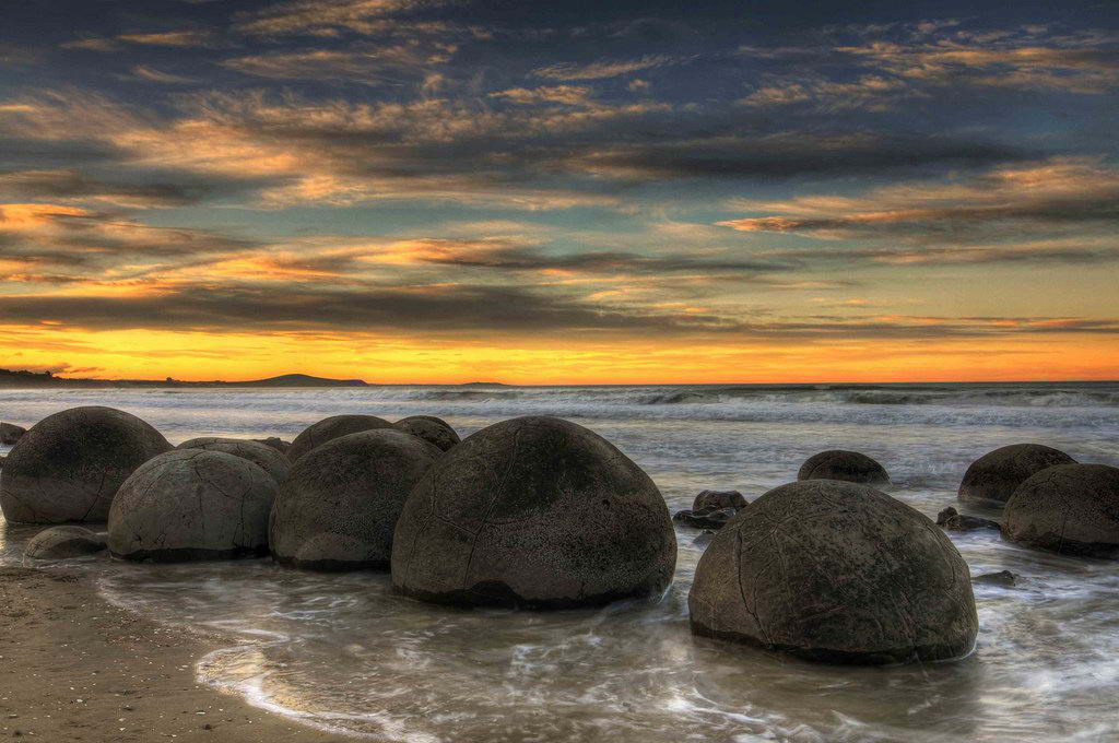 Камни в Новой Зеландии