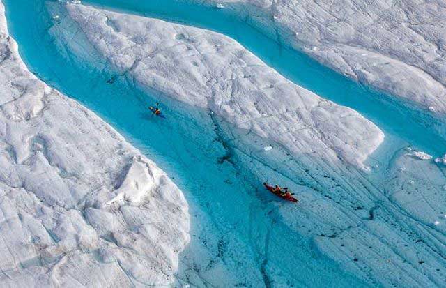 Петерменн самый северный ледник в мире.