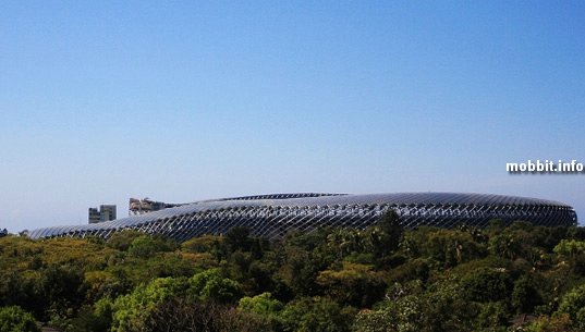 В Тайване закончилось строительство стадиона, который без сомнений можно назвать чудом экологической инженерии.