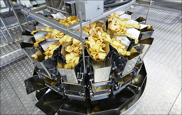 Фоторепортаж с производства картофельных чипсов