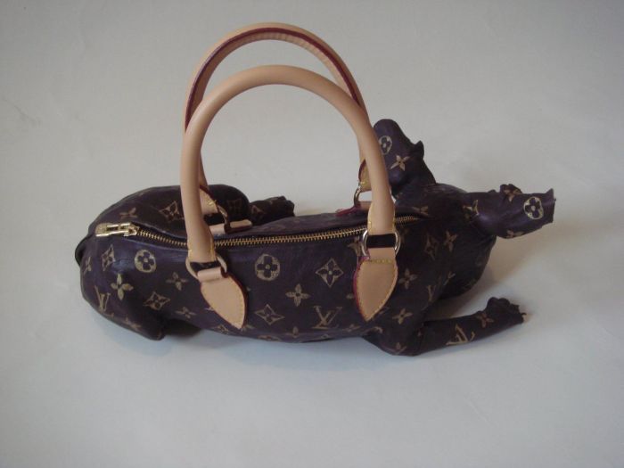 Креативная сумочка-собачка