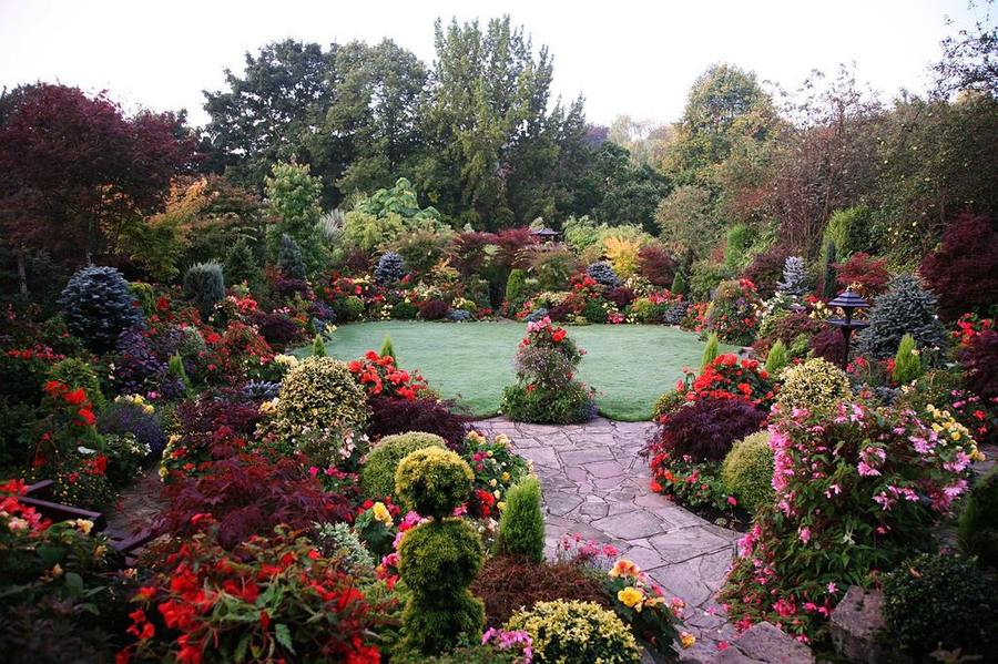 Английский сад для всех сезонов