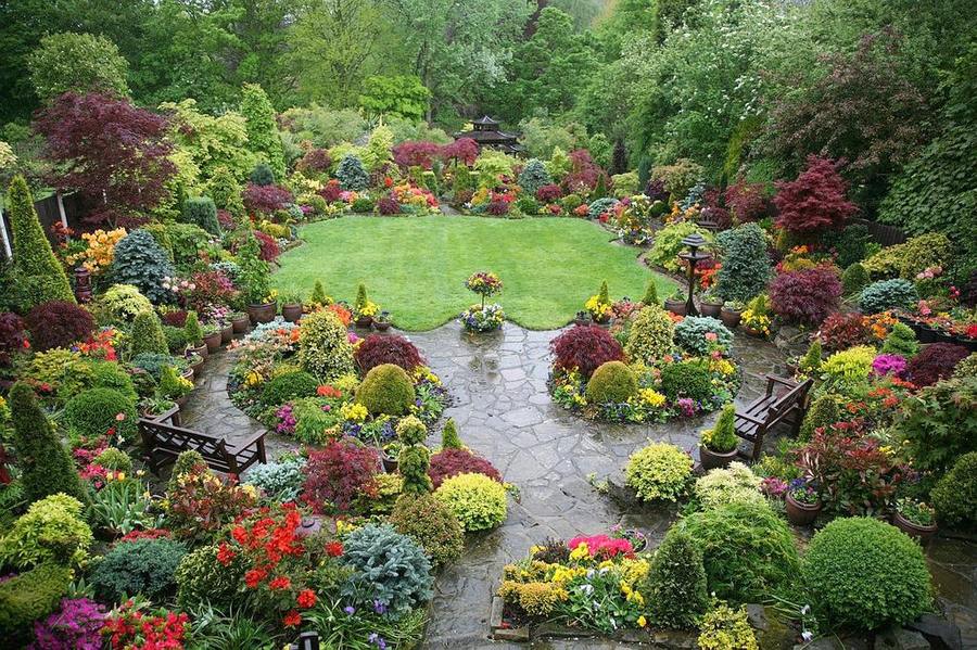 Английский сад для всех сезонов