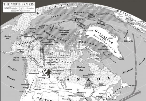 8 стран на карте Смит назвал "Новым Севером". Их роль в мире в течение следующих 40 лет будет все более заметной, полагает ученый