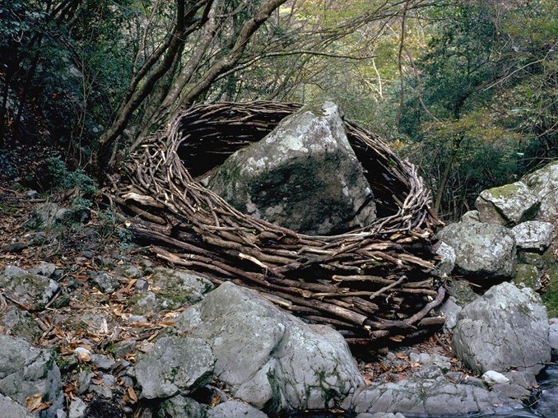 Природные инсталляции Энди Голдсуорти (Andy Goldsworthy)