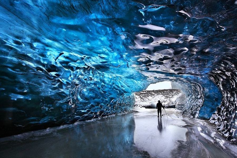 Ледяная пещера Скафтафелл
