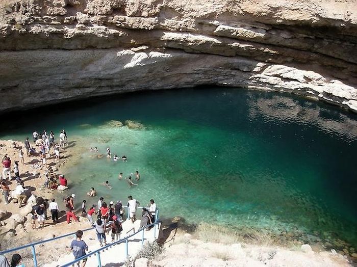 Колодец Бима (Bimah Sink-Hole), Оман 