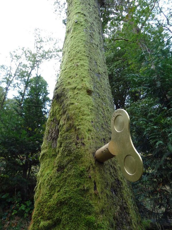 Инсталляция ''Заводной лес'' (The Clockwork Forest)