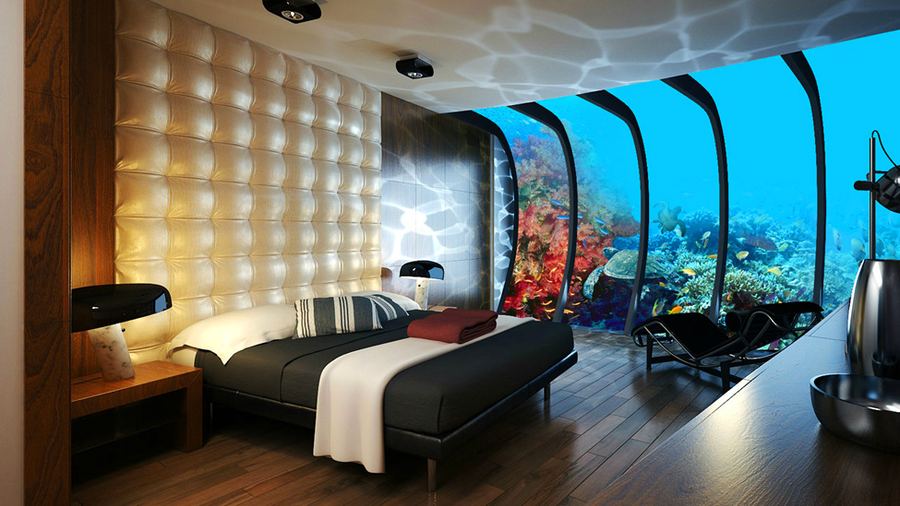 Проект подводного отеля Water Discus в Дубае