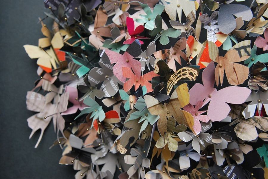 Бумажные модели бабочек от Ребекки Коулс