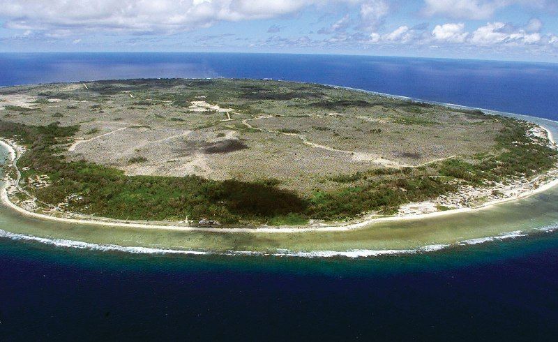 самое маленькое островное государство Науру. Фото