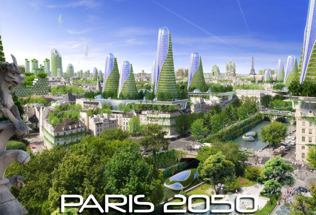 Проект: Зеленый Париж -2050 (The 2050 Paris Smart City)