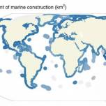 Создана карта влияния человека на мировой океан