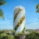 «Вертикальный креативный офис» с пышными садами в Голливуде
