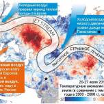 Экстремально высокие температуры в россии и наводнения в южной азии могут быть связаны между собой.