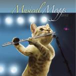 Коты-музыканты в календаре Musical Moggs 2012