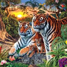 Головоломка: найди 16 тигров