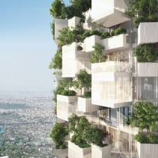 Представлен проект деревянной жилой башни для парижа с вертикальными садами