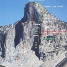 Горный пик тор (thor peak) - самая высокая вертикальная скала в мире