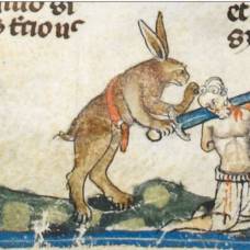 Страшный монстр: средневековый кролик-убийца