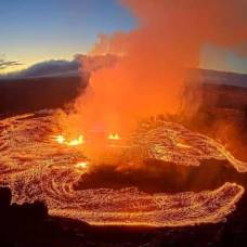 Невероятное видео: мощное извержение вулкана килауэа на гавайях