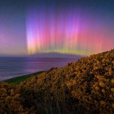 Редкие фотографии aurora australis (южное сияние)