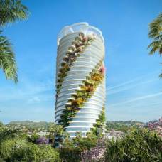 «Вертикальный креативный офис» с пышными садами в голливуде