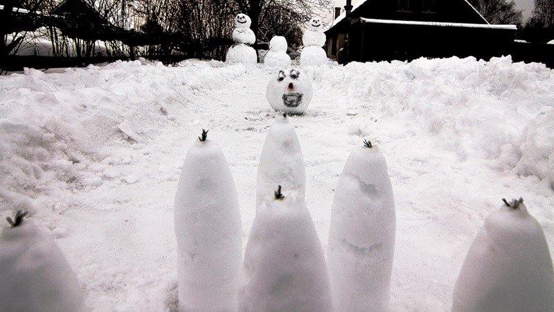 Снеговики