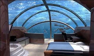подводныая гостиница
