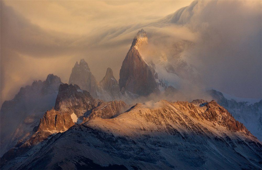 Гора Фитц Рой, Патагония, Аргентина