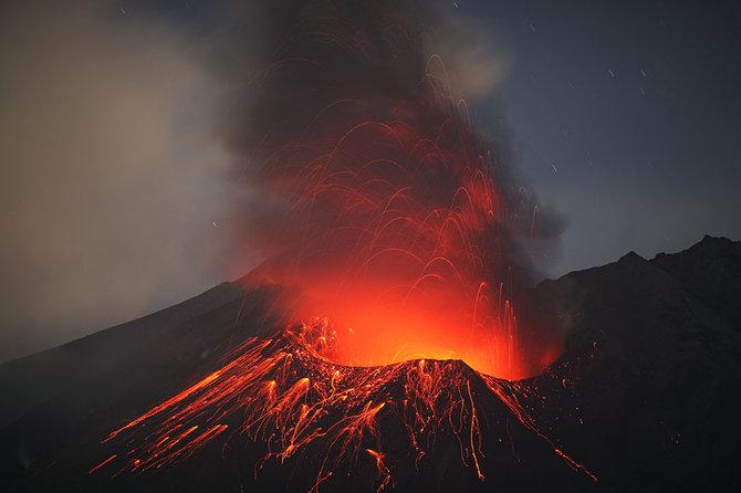 Извержение вулкана в фотографиях Martin Rietze