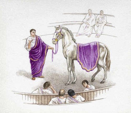 лошадь римского императора Калигулы - Инцитат