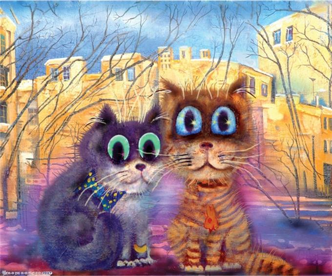 Борис Касьянов и его коты