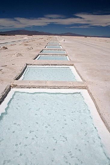 Салинас Грандес (Salinas Grandes) - большая соляная пустыня в Аргентине