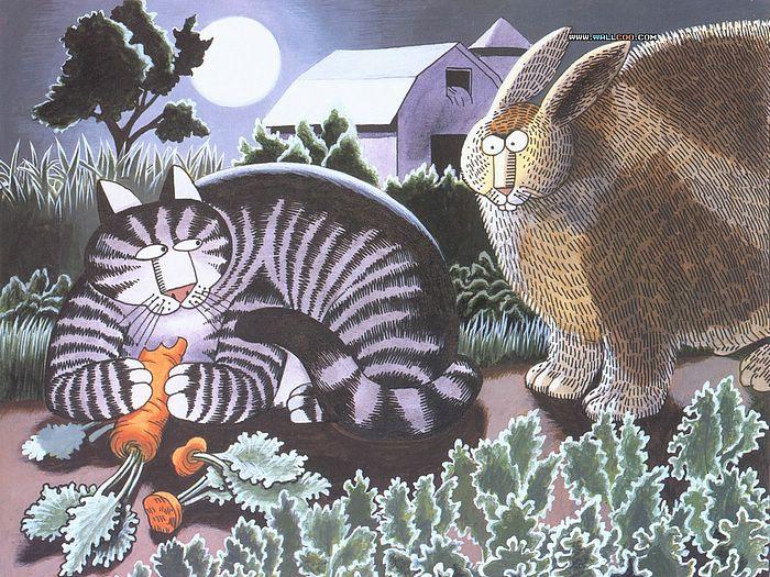 Кошачьи сны от Bernard Kliban