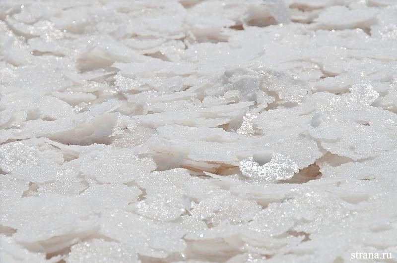 Эльтон - солёное озеро на Прикаспийской низменности России.