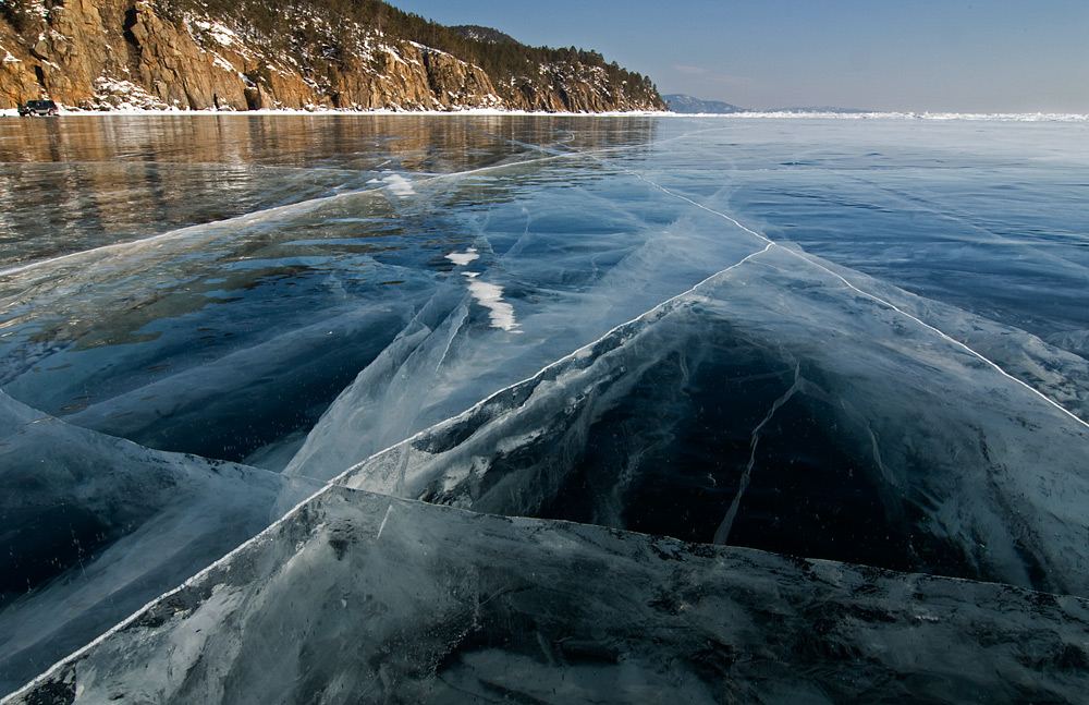 Байкал. Вода, лёд, водопады