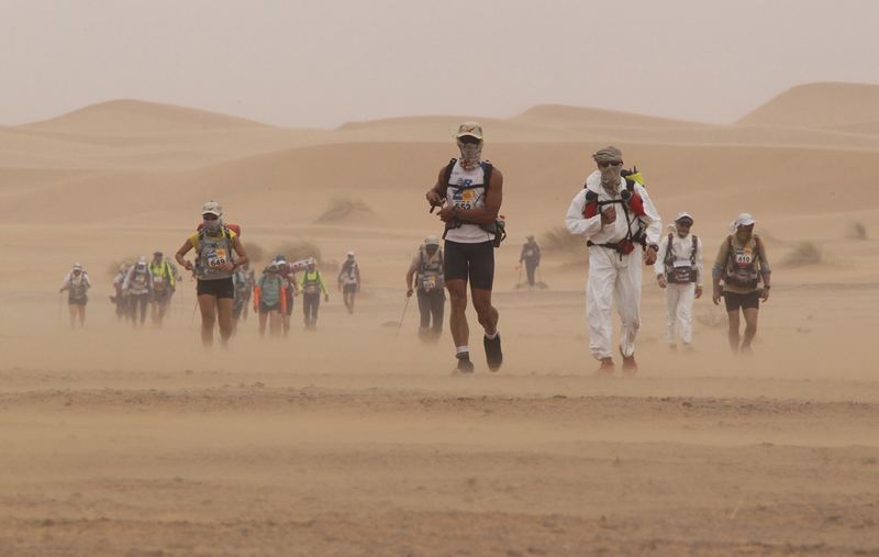 Песчаный марафон (Marathon des Sables) - 2011