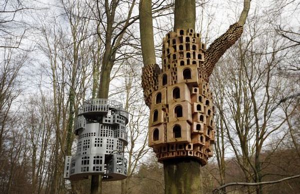 Креативные домики для птиц