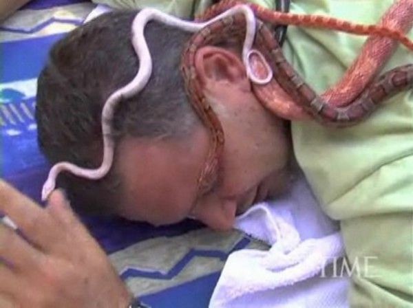 Змеиный массаж лучшее средство для снятия стресса