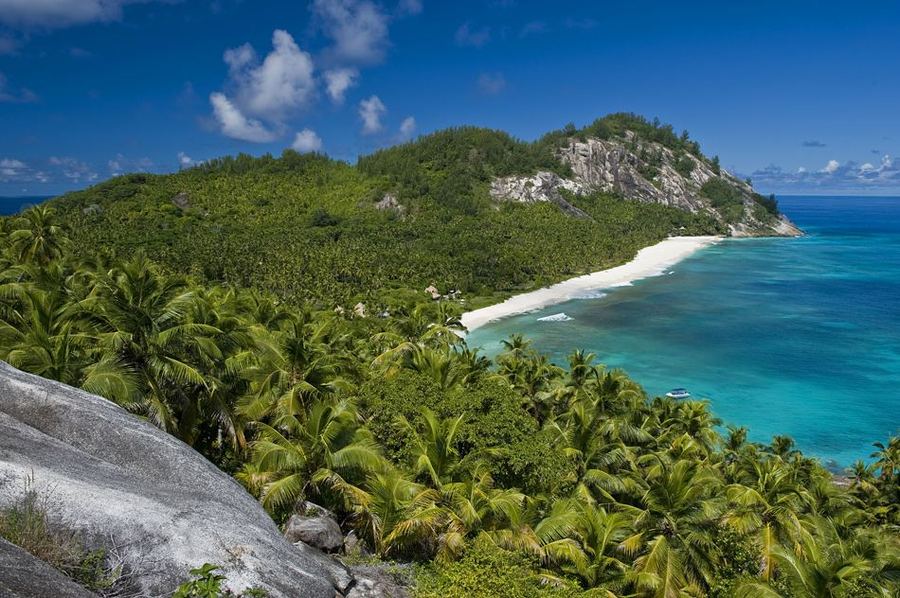 Частное владение North Island на Сейшельских островах
