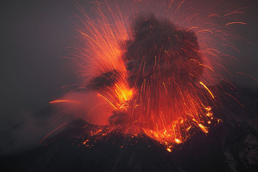 Ожившие вулканы