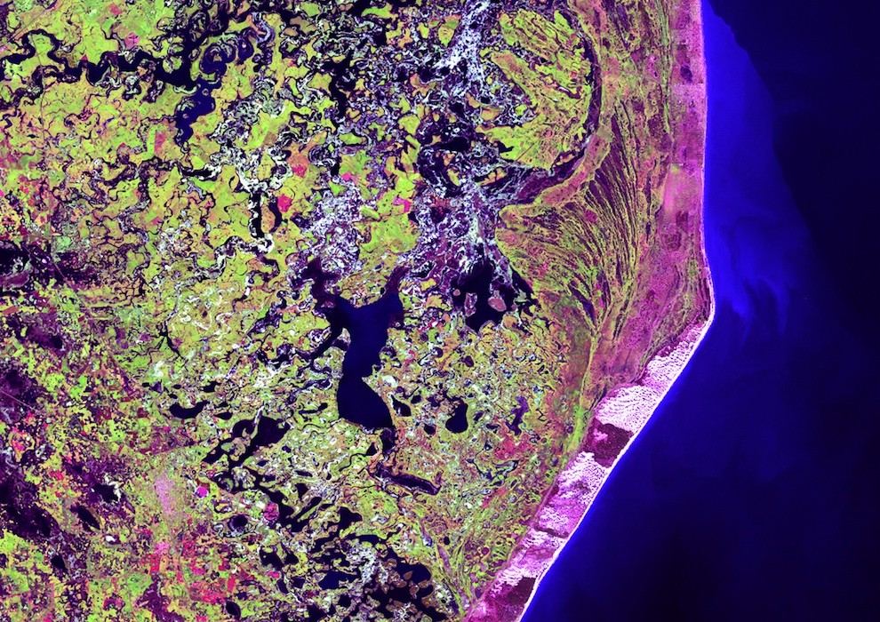 Фотографии поверхности Земли со спутника Landsat
