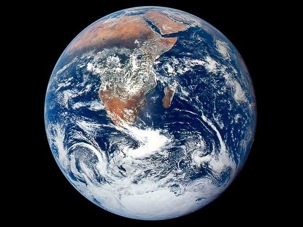 Такой Землю увидели американские астронавты в 1972 году.
