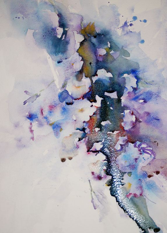 Рисунки цветов акварелью от Jean Haines