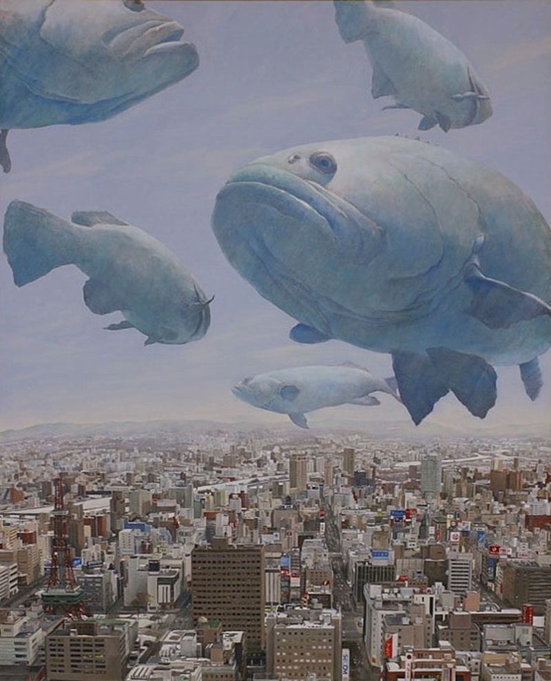 Поиски рая (Searching for Paradise) от японского художника Шуичи Накано