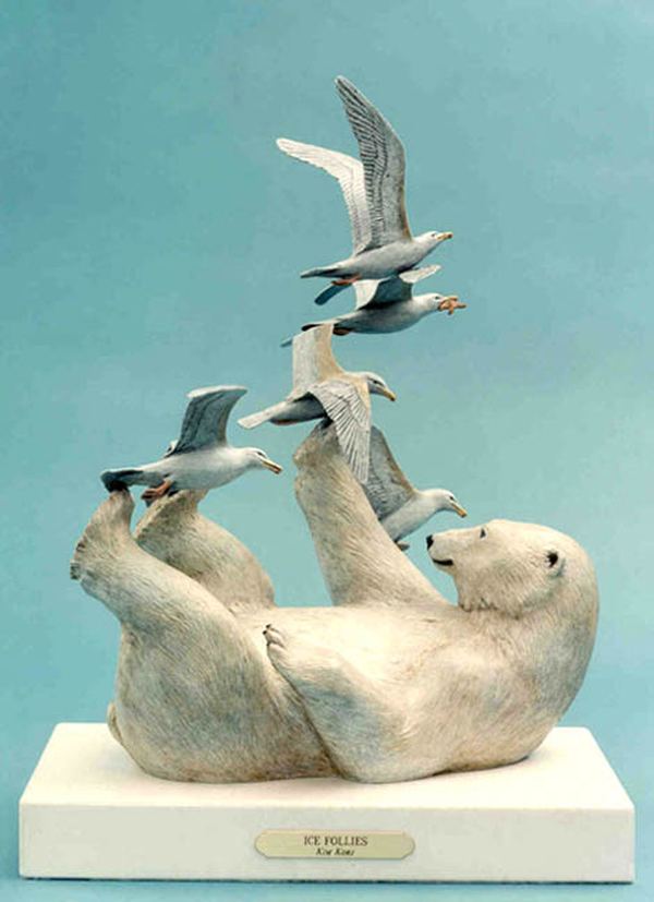 Скульптуры из бронзы от Ким Кори (Kim Kori)