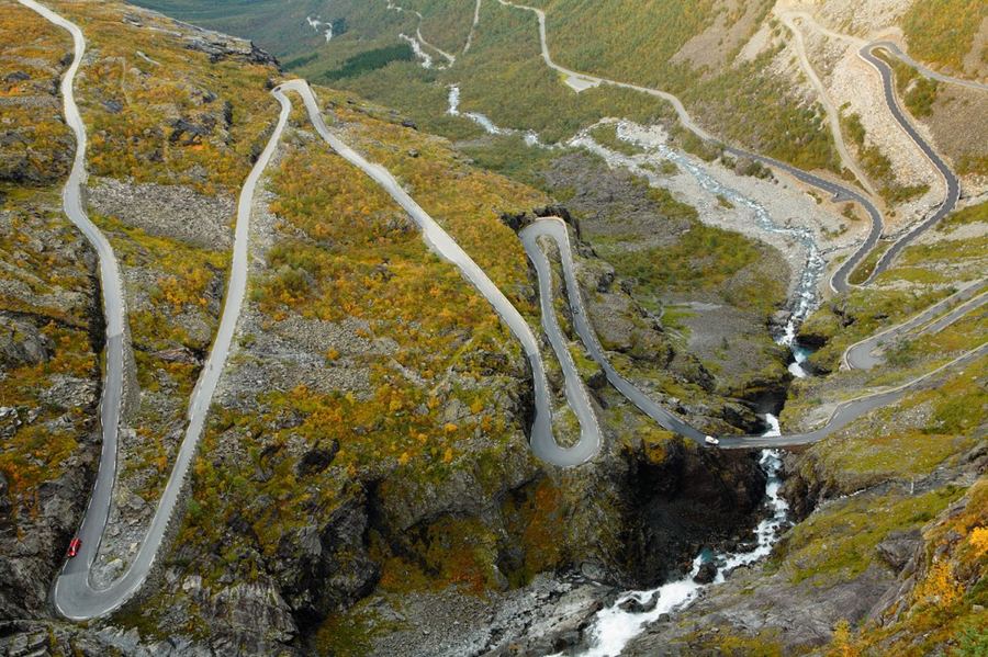 Trollstigen Road – самая опасная дорога в Норвегии