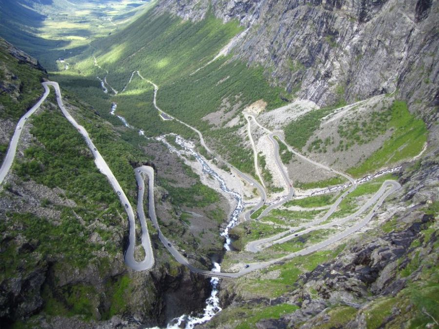 Trollstigen Road – самая опасная дорога в Норвегии